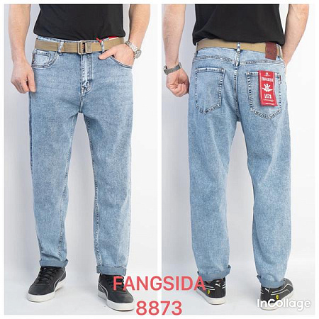 Джинсы God Baron 8873 l.blue - делук