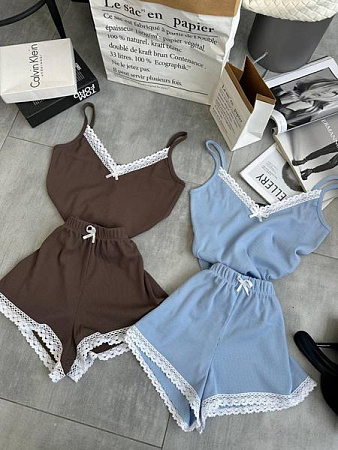 Пижама Style Nadezhda 558 brown - делук