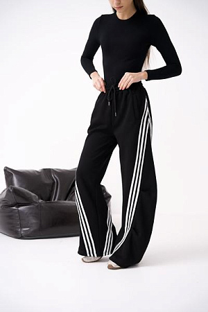 Штаны Спорт Little Secret 9927 black - делук