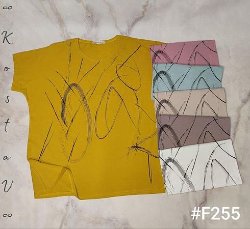 Футболка Kosta F255 mix - делук