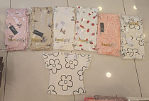Футболка Meloria ML5938 white-beige - делук