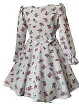 Платье Safi S20 white - делук