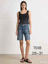 Шорты Newjeans 7018 blue - делук