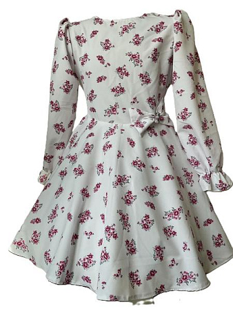 Платье Safi S20 white - делук