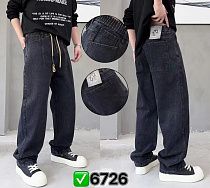 Джинсы God Baron 6726 black - делук