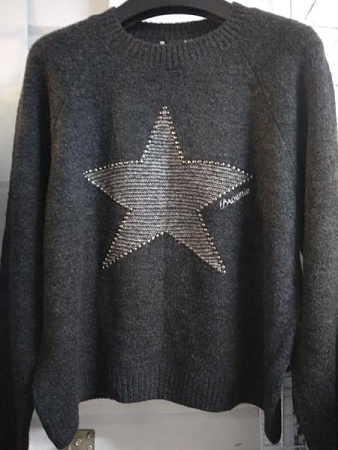 Свитер Dream DM145 black - делук