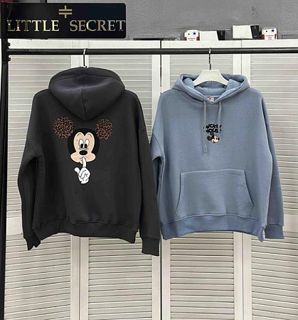Худи Little Secret 2851 l.blue - делук