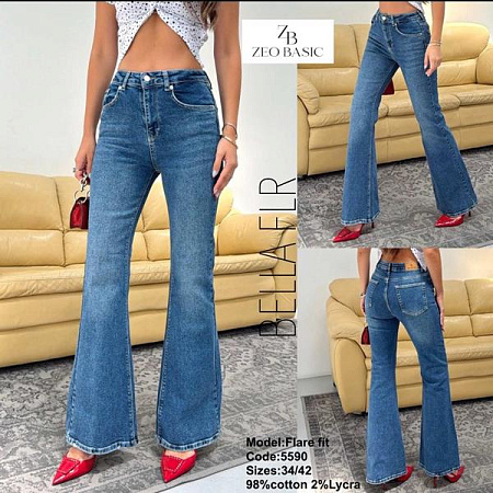 Джинсы Jeans Style 5590 blue - делук