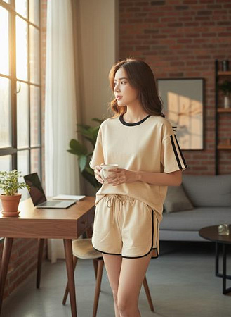 Костюм Katty 1081 beige - делук