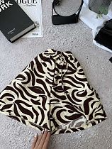 Шорты Sofi Cor 9059-1 black-beige - делук