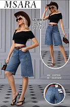 Шорты Jeans Club G6389H blue - делук