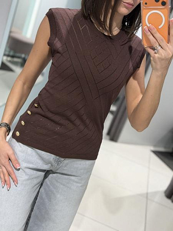 Майка Comod 90556 brown - делук