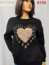 Свитер Lida 8196 black - делук