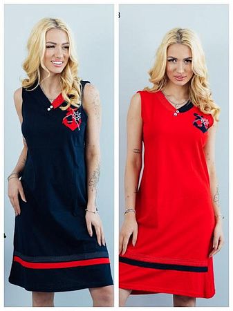 Платье Dra Gon DG13 navy - делук
