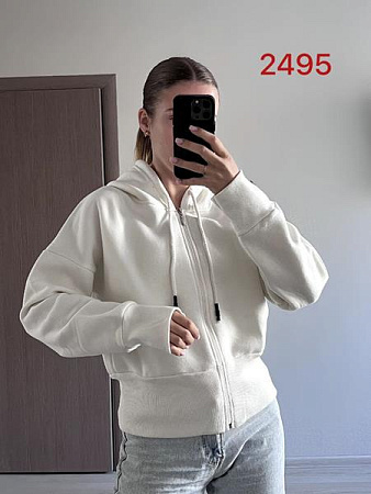 Кофта Спорт Fsn 2495 white - делук