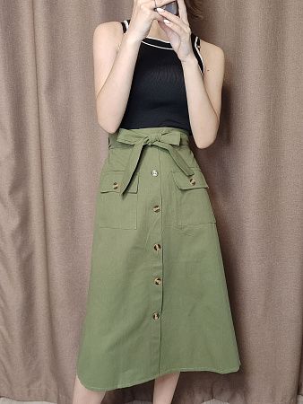Юбка Kosta 610 green - делук