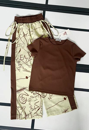 Костюм Kosmy 391 brown-yellow - делук