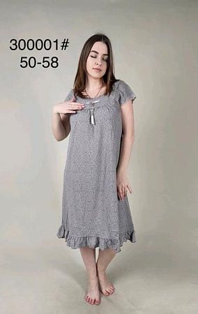 Ночнушка Romeo Life 300001 grey - делук