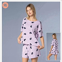 Пижама Trikotag 6945 purple - делук