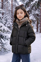 Куртка Delfinka 66128 black - делук