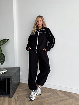Костюм Спорт Modnulya 2488 black - делук