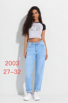 Джинсы Newjeans 2003 l.blue - делук