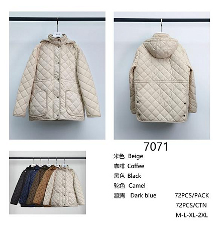 Куртка Direa 7071 brown - делук