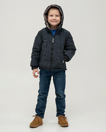 Куртка Moda School M437 d.grey - делук