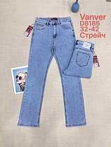 Джинсы Vanver D8185 l.blue - делук