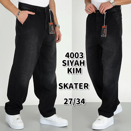 Джинсы Ruxa 4003B black-d.grey - делук