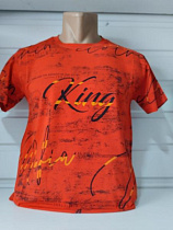 Футболка Panda 1720 orange - делук