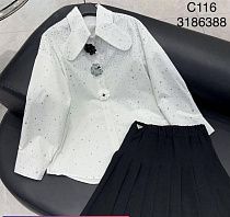 Рубашка Meloria C116 white - делук