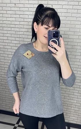 Свитер Shipi 25206 grey - делук