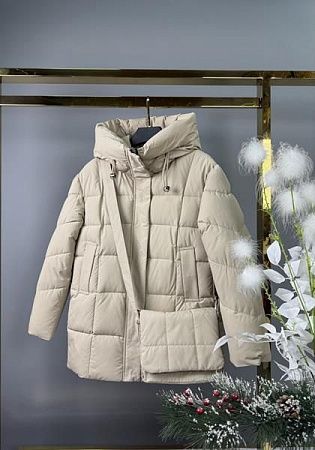 Куртка Delfinka CP66 beige - делук