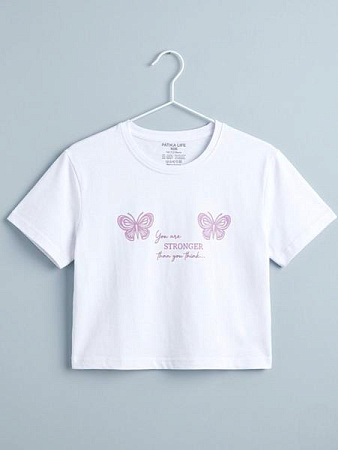 Футболка Dino DN417 white - делук