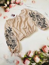 Блузка Moda School M51 beige - делук