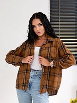 Рубашка Bat 899 brown - делук