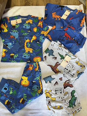 Пижама Zayka ZA1638 blue-yellow - делук