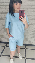 Костюм Valentina 043-1 l.blue - делук