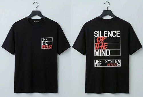 Футболка Dino DN50 black - делук