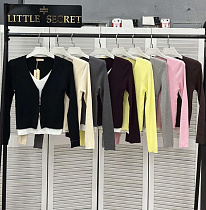 Кофта Little Secret 323 l.grey - делук