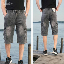 Шорты Lili 19192 grey - делук