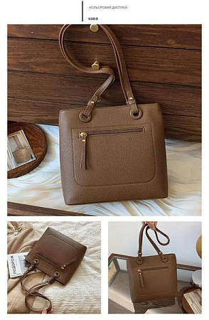 Сумка Fashion Bag K0125-2 brown - делук