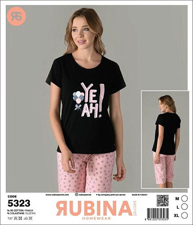 Пижама Disneyopt DS390-5323 black - делук