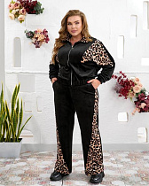 Костюм Спорт Seven Zikina 936 black-beige Костюм Спорт Seven Zikina 936 black-beige - делук