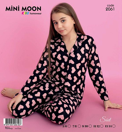 Пижама Disneyopt Kids 2061 black - делук