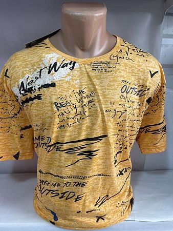 Футболка Sabihina SB872 yellow - делук