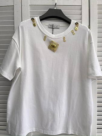 Футболка Karon 6606 white - делук