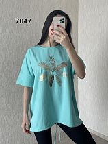 Футболка Fsn 7047 l.blue - делук