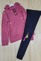 Костюм Спорт Miki Maki MM1056 d.pink - делук